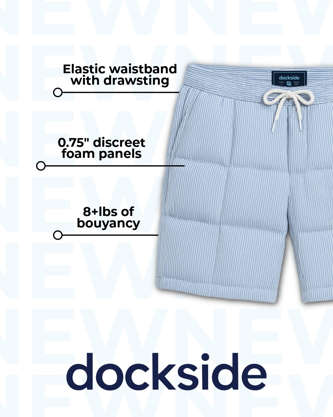 Dockside Men's Flotation Swimwear